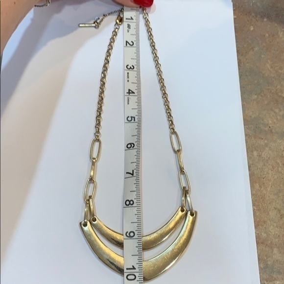 Kennith Cole gold tribal chunky chain statement - Picture 5 of 6